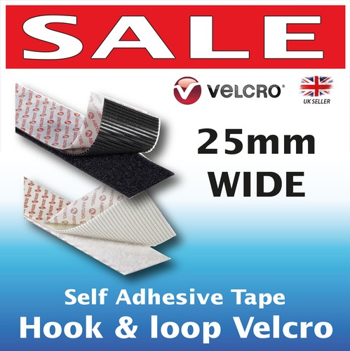 25mm wide velcro genuine - 25mm,