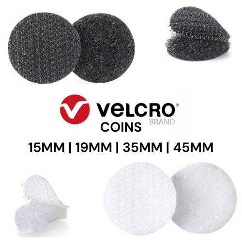 Velcro stick coins choice - on,